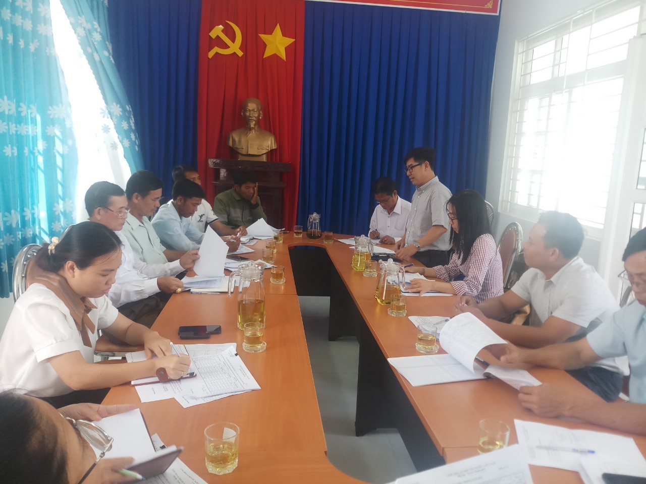 Thuận Bắc kiểm tra rà soát hộ nghèo, cận nghèo năm 2022 từ ngày 02/11- 10/11 trên địa bàn huyện