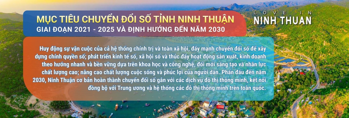 Triển khai thực hiện phát triển kinh tế số và xã hội số đến năm 2025 trên địa bàn tỉnh Ninh Thuận